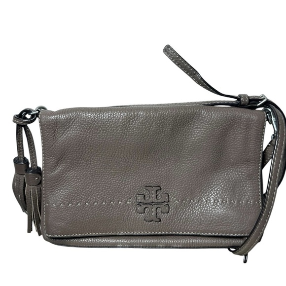 Tory Burch Tory Burch Leather Tassel Chain Shoulder Bag Leather Shoulder Bag 🌺 - Picture 1 of 10